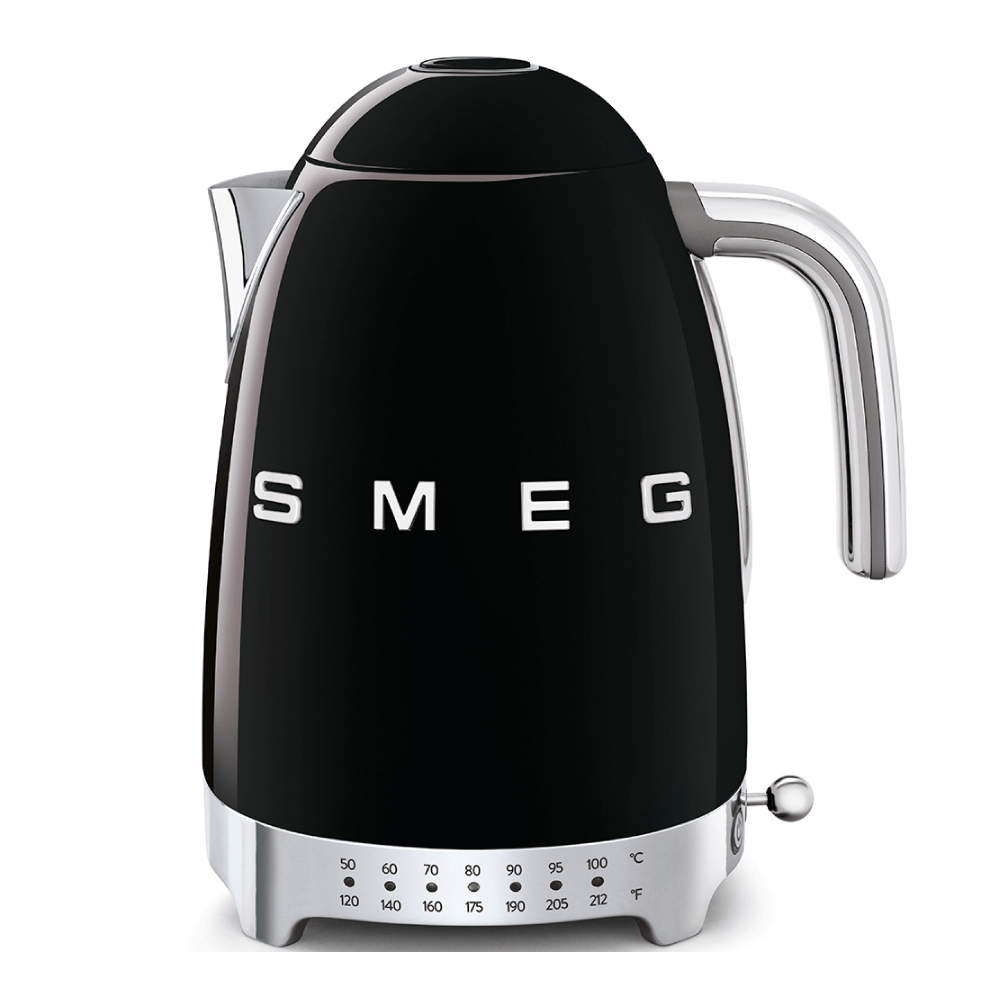 Smeg Tetera de temperatura variable, negra image 0