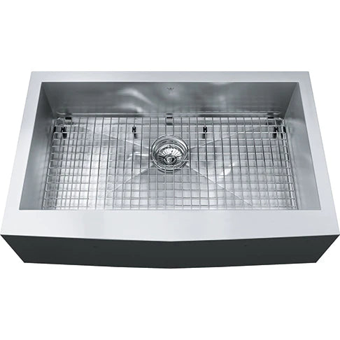 Kindred - Fregadero Estilo Granja de 1 Tazón - Acero Inox image 0