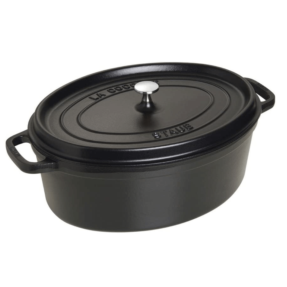 Staub Olla Ovalada 37 cm Negra image 0