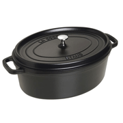 Staub Olla Ovalada 37 cm Negra image 0