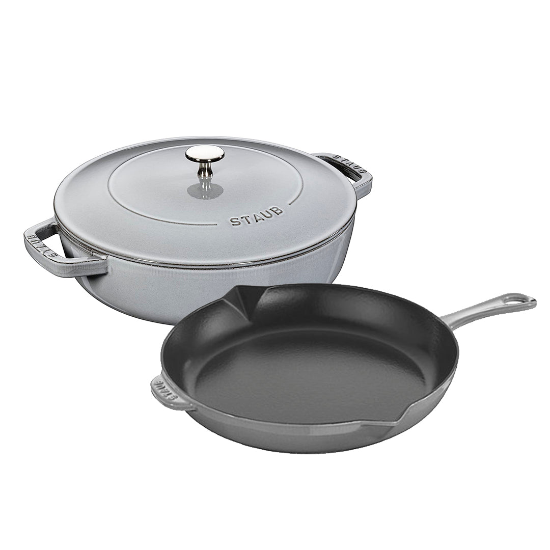 Saute pan Chistera lid round 28 cm / Frying pan round 26 cm image 0