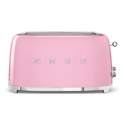 Smeg Tostadora 4 rebanadas, rosada image 0