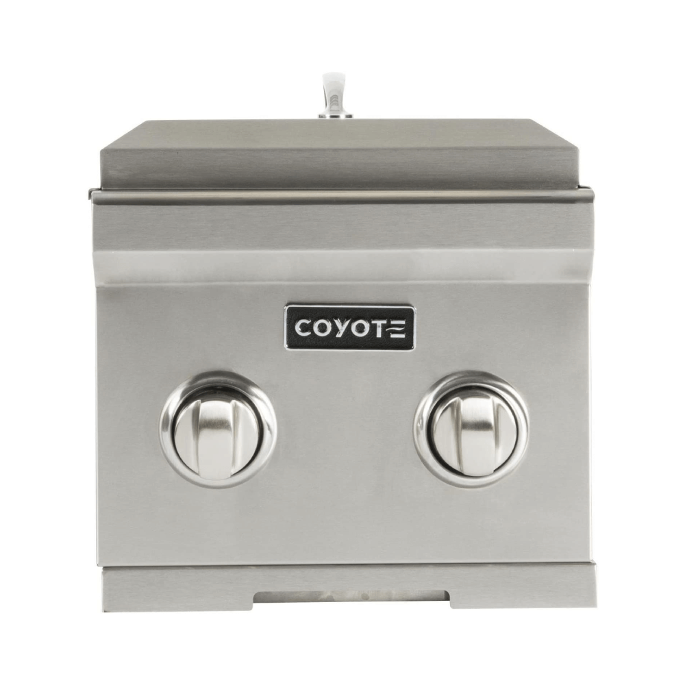 Hornillas Doble Coyote de 12" para Empotrar; Acero; 15,000 BTU Total image 0