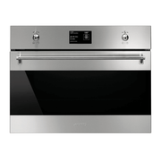 Horno Microondas Combinado de 24" Smeg; Serie Clásica; Acero image 0