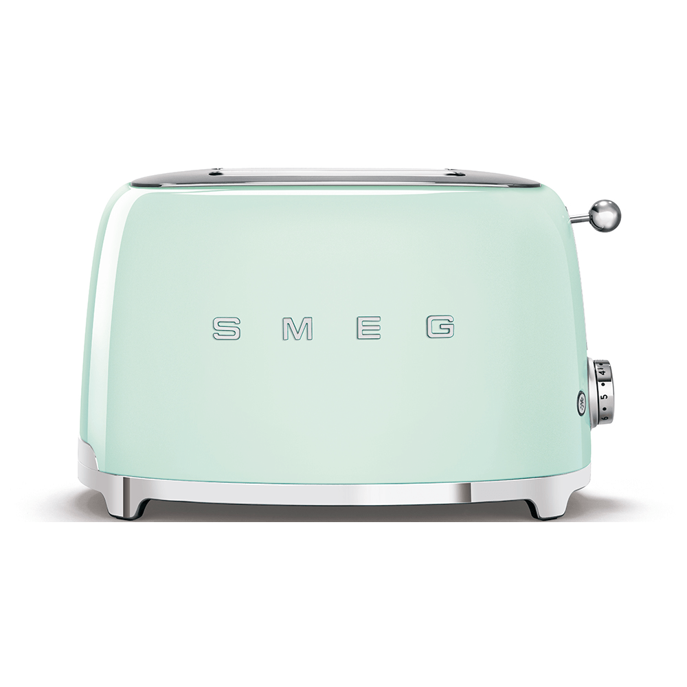 Smeg Tostadora de 2 rebanadas, verde pastel image 0