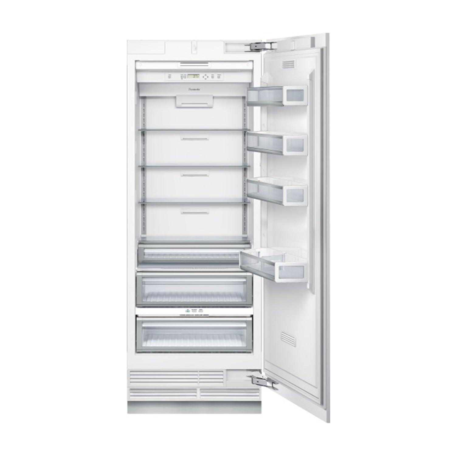 Thermador - Columna de refrigerador completa incorporada de 30 pulgadas con 17.1 cu. ft. de capacidad image 0