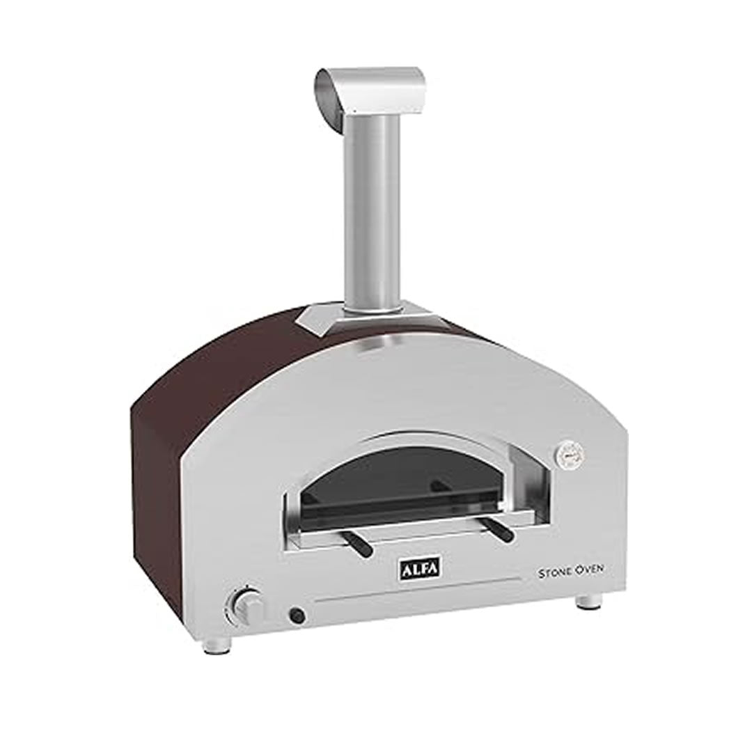 Alfa Stone Oven Gas Oven - 2 Pizza Capacity - Cooper image 0