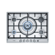 BOSCH - Estufa tope de gas 70 cm, 5 quemadores en acero inoxidable image 0