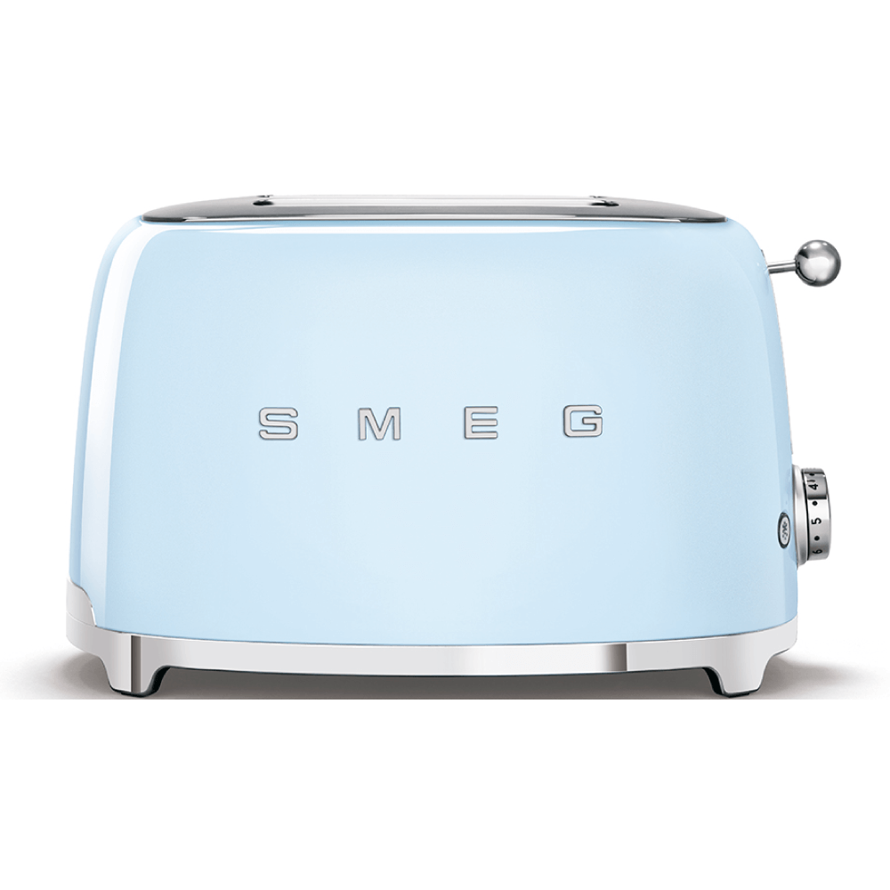 Smeg Tostadora de 2 rebanadas, azul pastel image 0