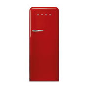 Smeg - 50'S Style Refrigerador con compartimiento de hielo, color rojo, bisagra derecha image 0