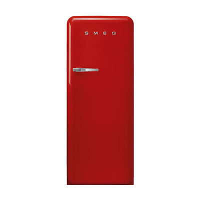 Smeg - 50'S Style Refrigerador con compartimiento de hielo, color rojo, bisagra derecha image 0