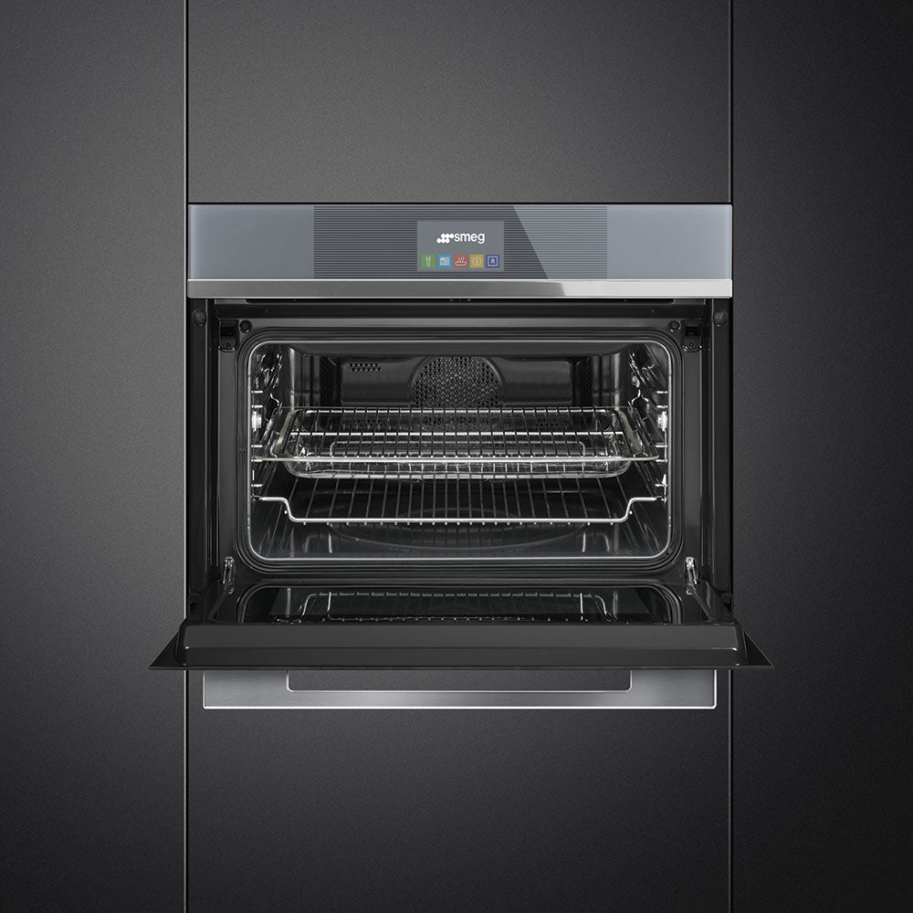 Smeg - Horno Microondas a vapor Compacto 24" image 0
