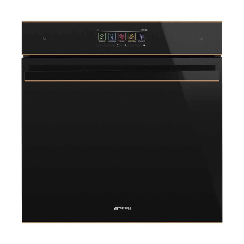 Smeg - Horno eléctrico Dolce Stil Novo Pyrolytic en cm. 60 - negro image 0