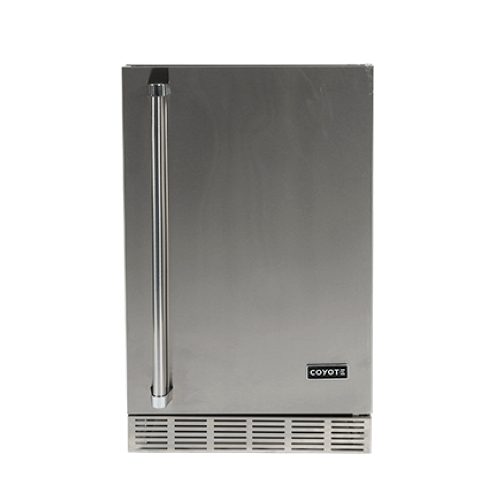 Refrigerador P/Exterior Coyote de 21"; Apertura Derecha; 4.1 cu.ft; Acero image 0