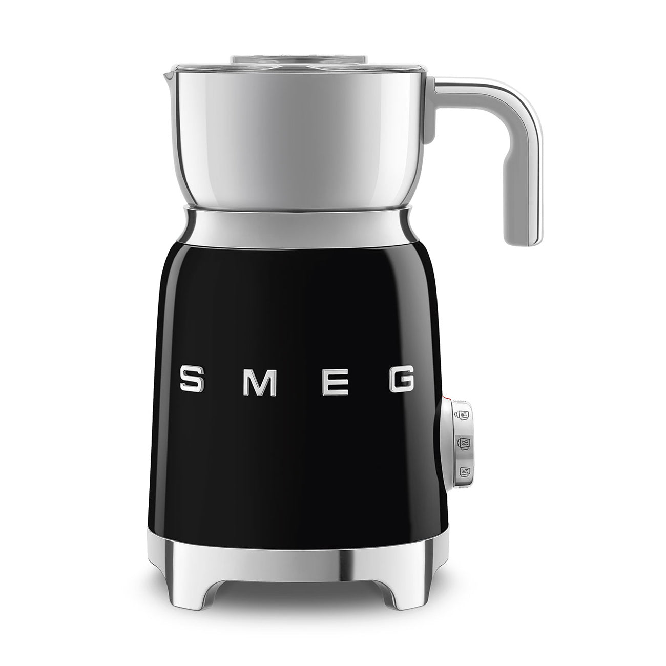 Smeg - Espumador de leche, negro image 0