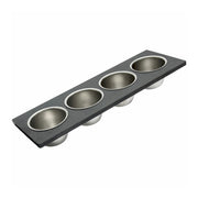 The Galley - Tabla de guarniciones 6" x 18" con cuatro 4" bowls image 0