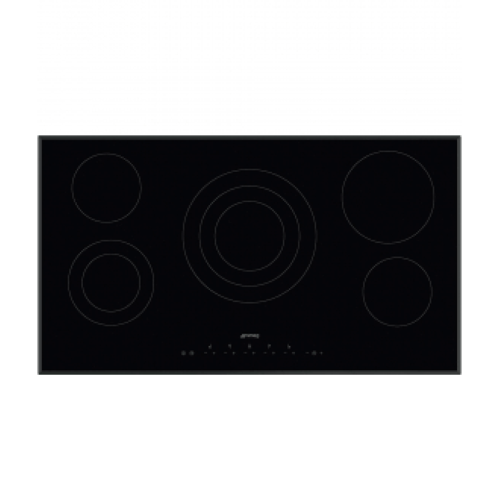 Smeg - Estufa tope de inducción Placa Vitrocerámica con Bordes Biselados 36Â” image 0