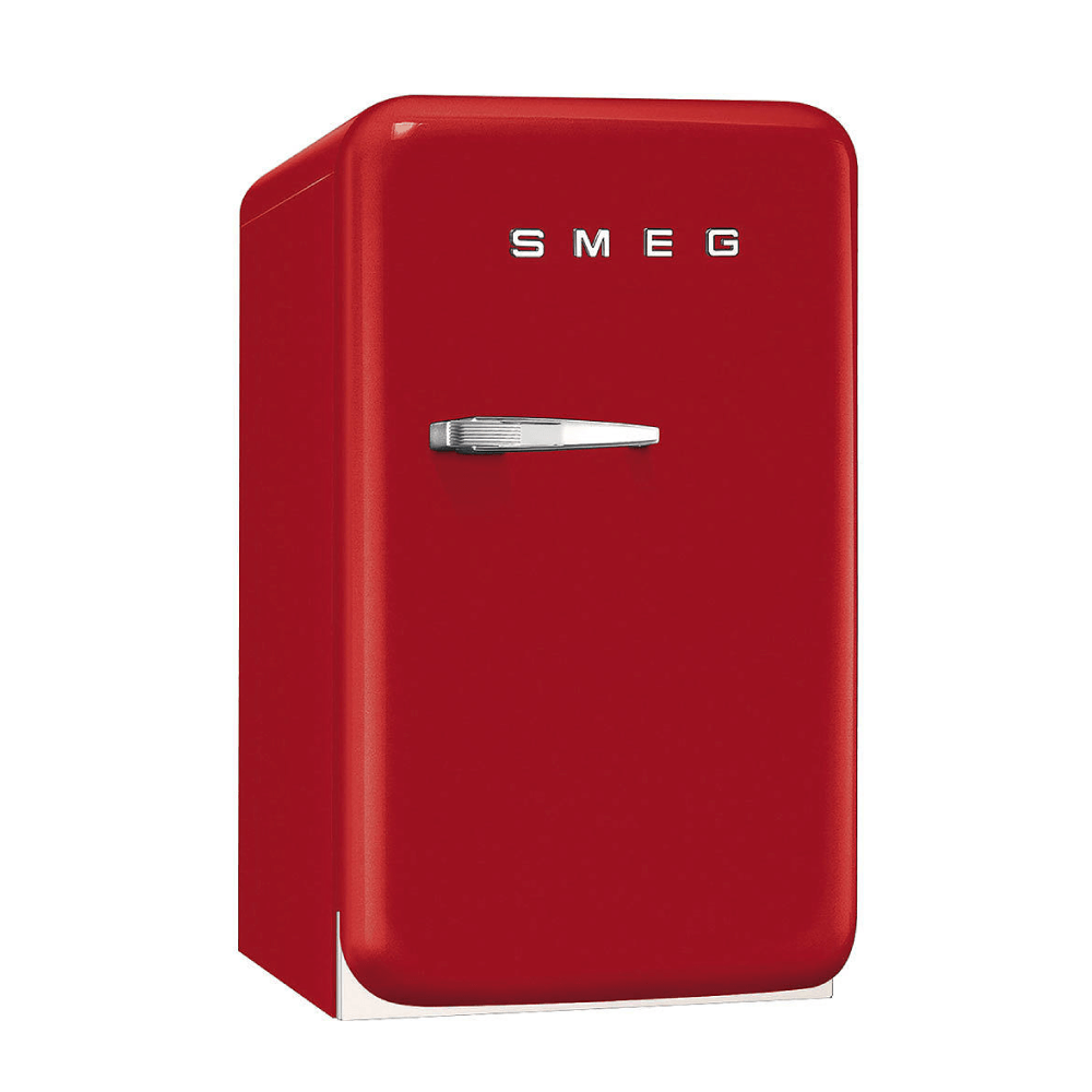 Mini Refrigerador Estilo Retro 50's de 16" Smeg - Rojo image 0
