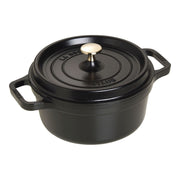 Staub La Cocotte 22 Cm Round Cast Iron Cocotte Black, 2.6L / 2.75Qt image 0