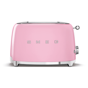 Smeg Tostadora de 2 rebanadas, rosada image 0