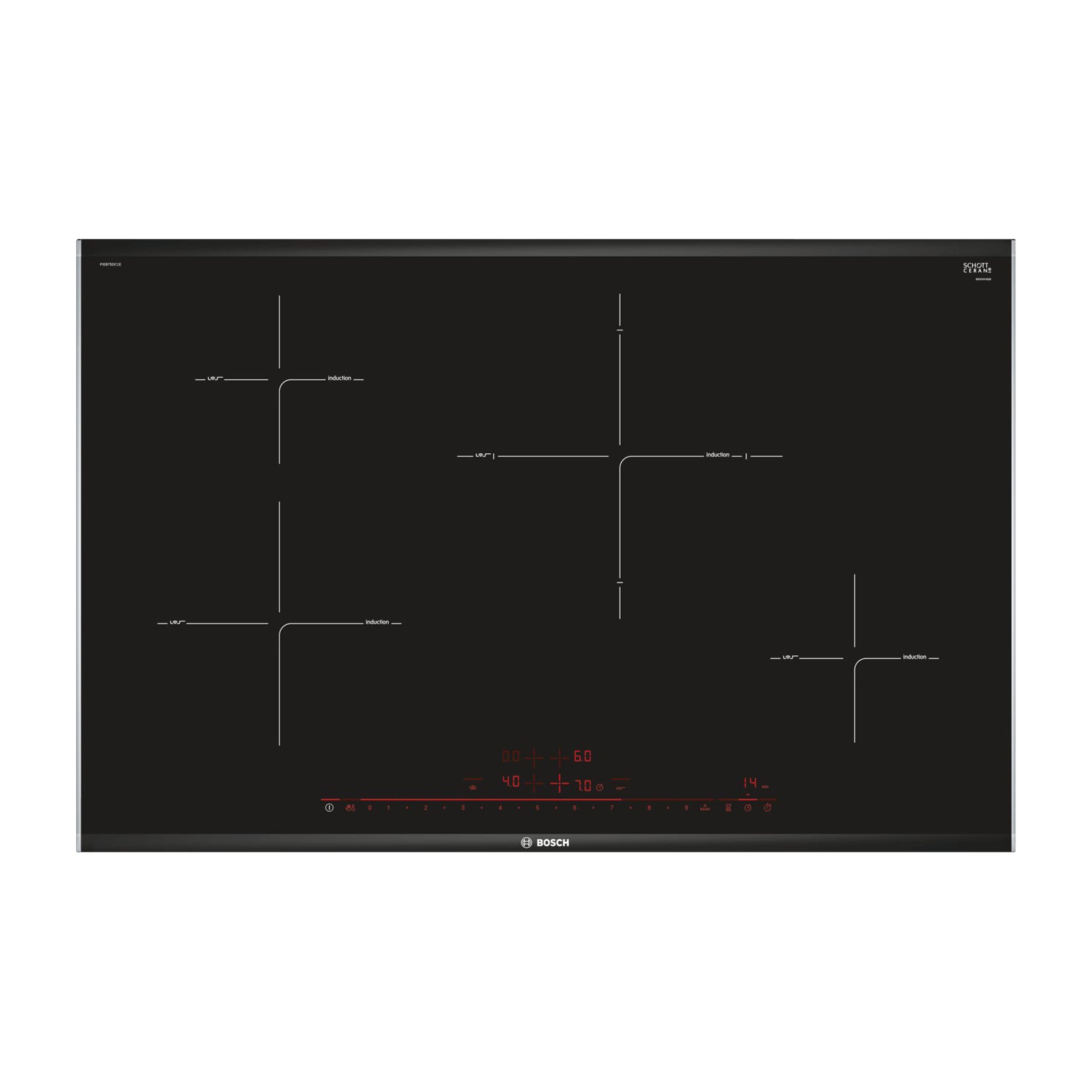 BOSCH - Estufa tope de inducción 80 cm (31.5") image 0