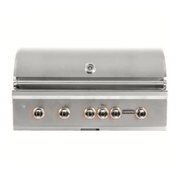 Parrilla Coyote S-Series de 42" para Empotrar; Área de cocción de 1,275 pulgadas cuadradas; Briquetas de cerámica; Luz interior;  Rostizador;  Ahumador;  Perillas iluminadas;  Acero image 0