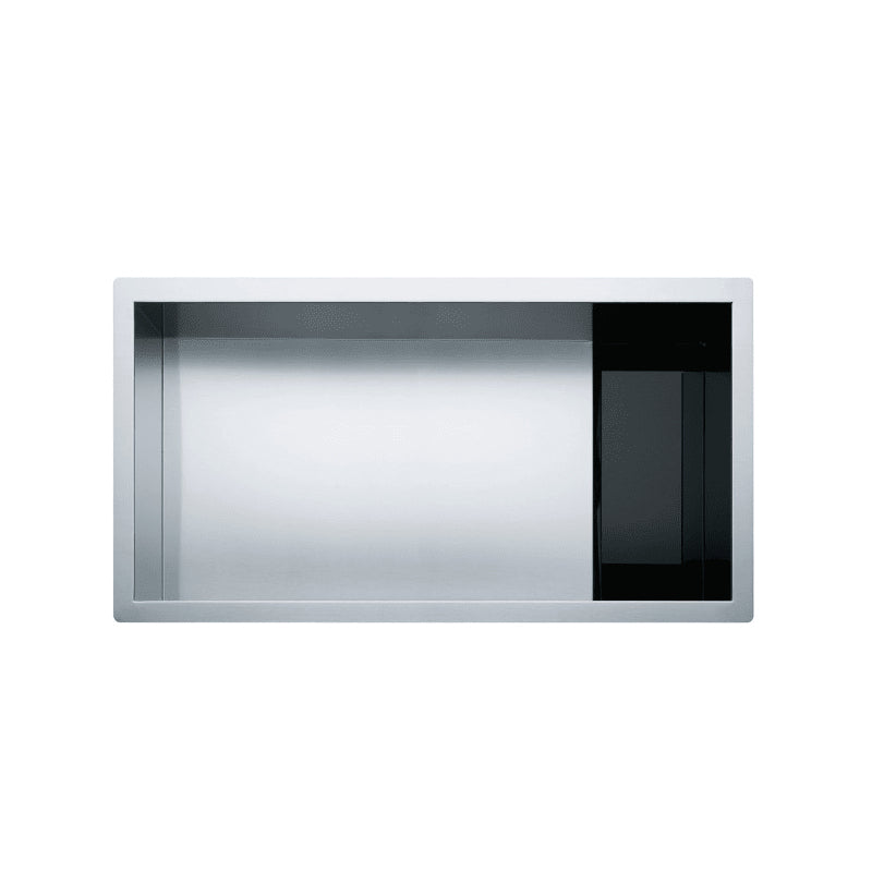 Franke - Fregadero Cristal CLV110-31 Acero Inoxidable image 0