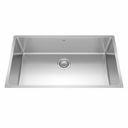 Kindred - Brookmore Collection Fregadero de cocina de acero inoxidable de un tazón bajo cubierta de 33" image 0
