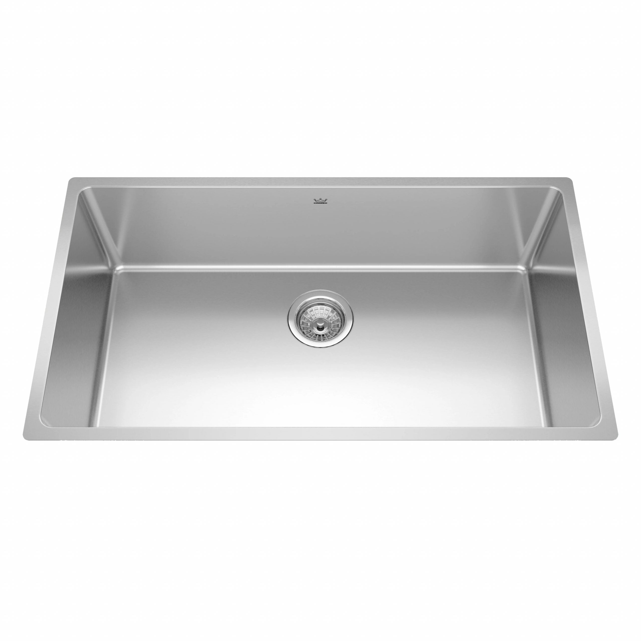 Kindred - Brookmore Collection Fregadero de cocina de acero inoxidable de un tazón bajo cubierta de 33" image 0