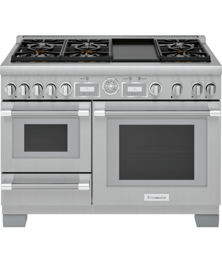 Thermador - Estufa Gama Profesional Dual Fuel Profundidad comercial Pro Grand® de 48'' image 0
