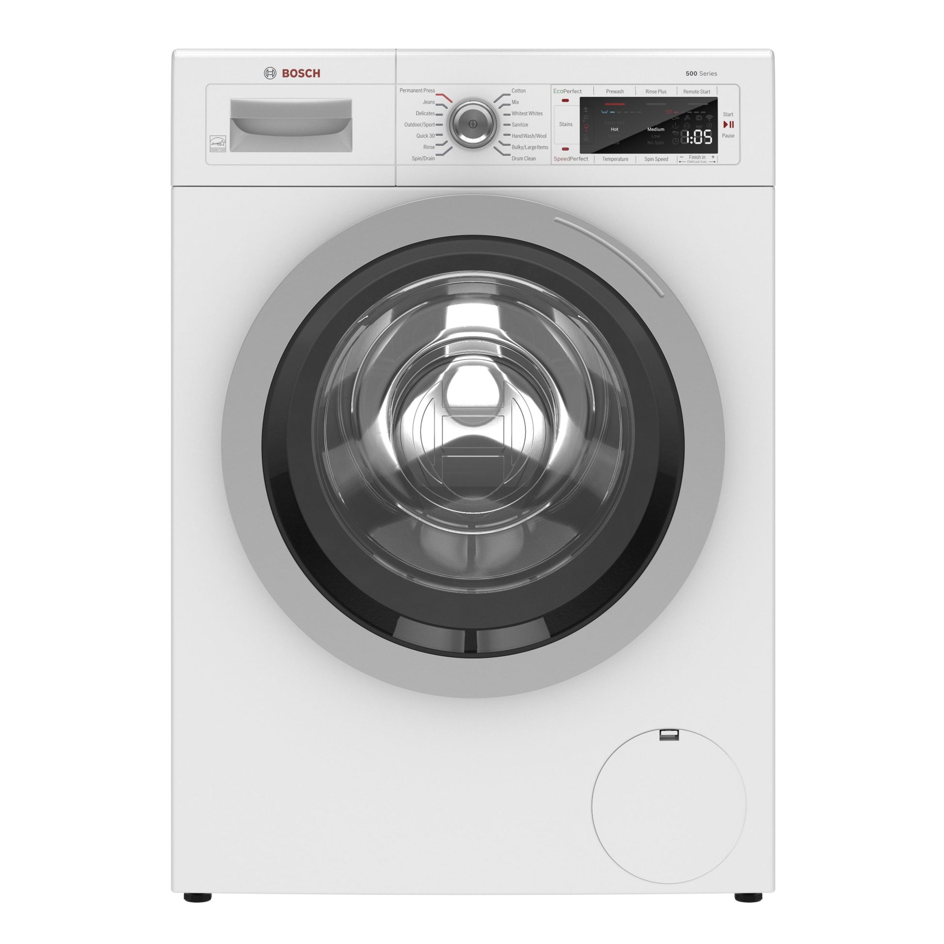 Lavadora frontal compacta 24" image 0