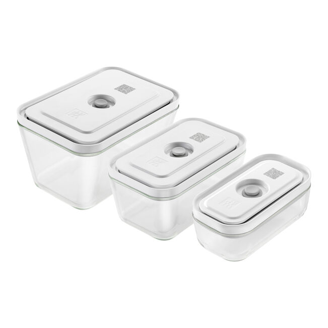 Fresh & Save Vacuum box set | 3 pcs |Glass |S/M/L image 0