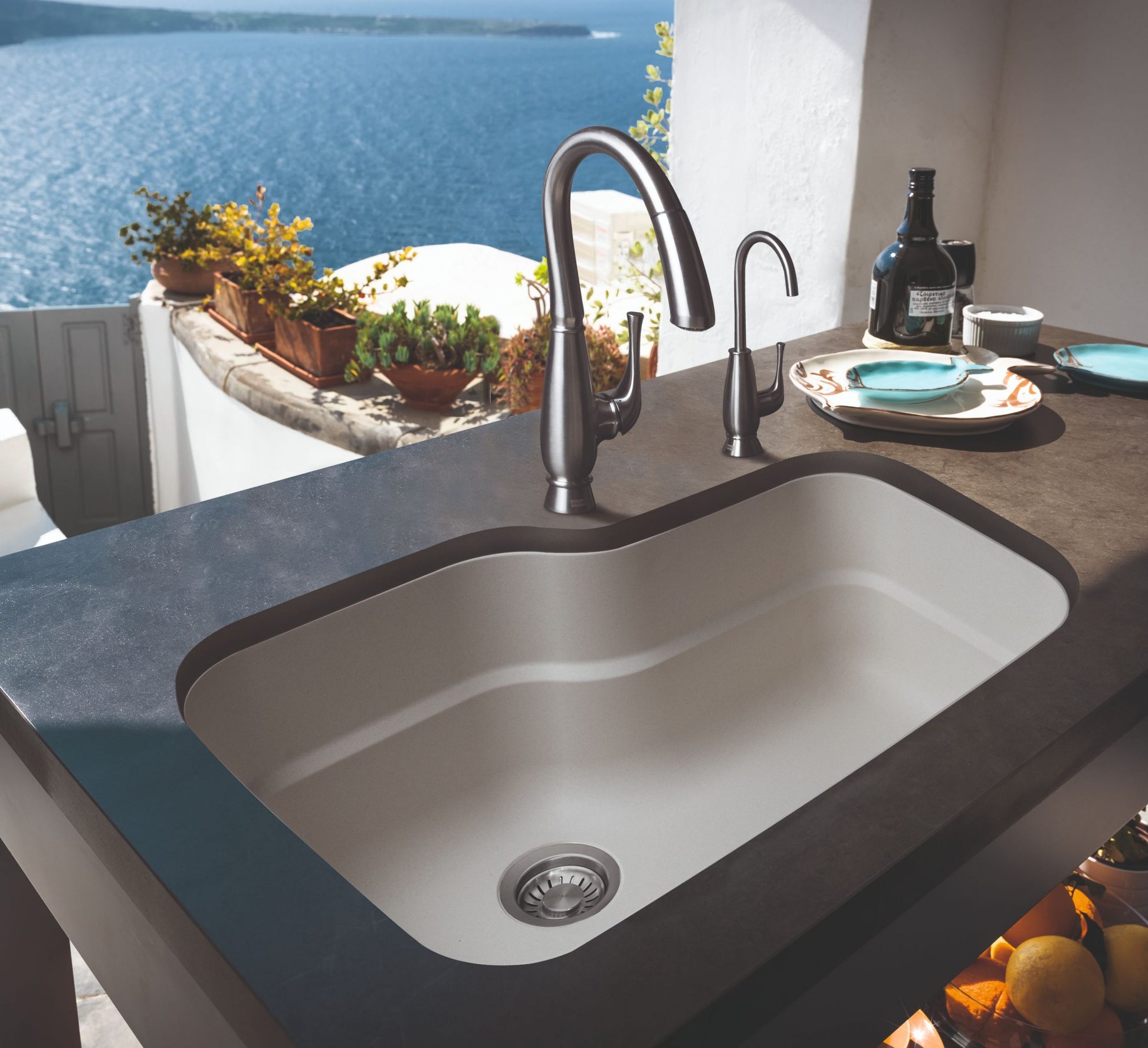 Franke - Fregadero Orca ORK110WH Fireclay Blanco image 0