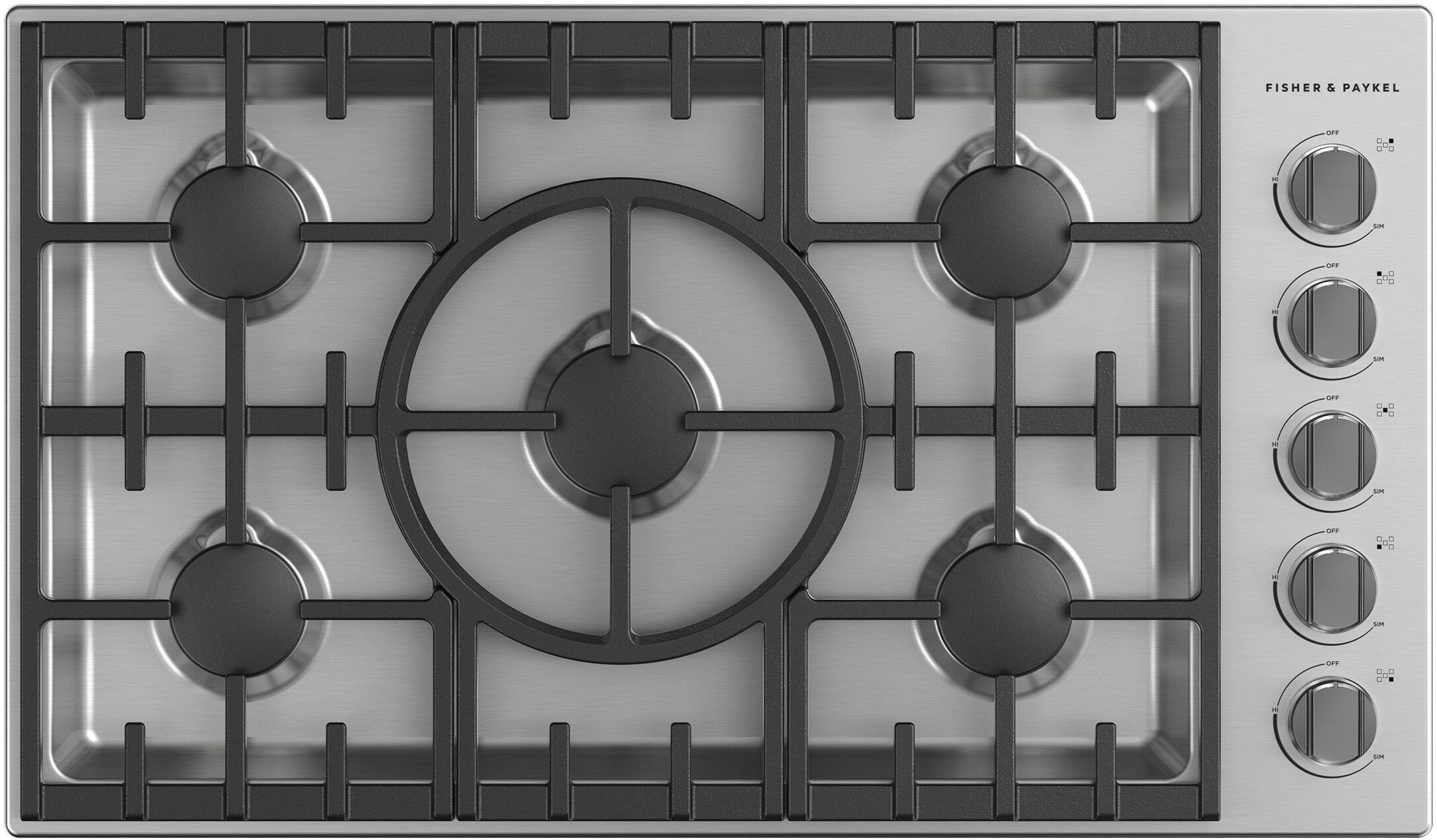 Fisher & Paykel - Estufa tope de gas, 36", LPG image 0