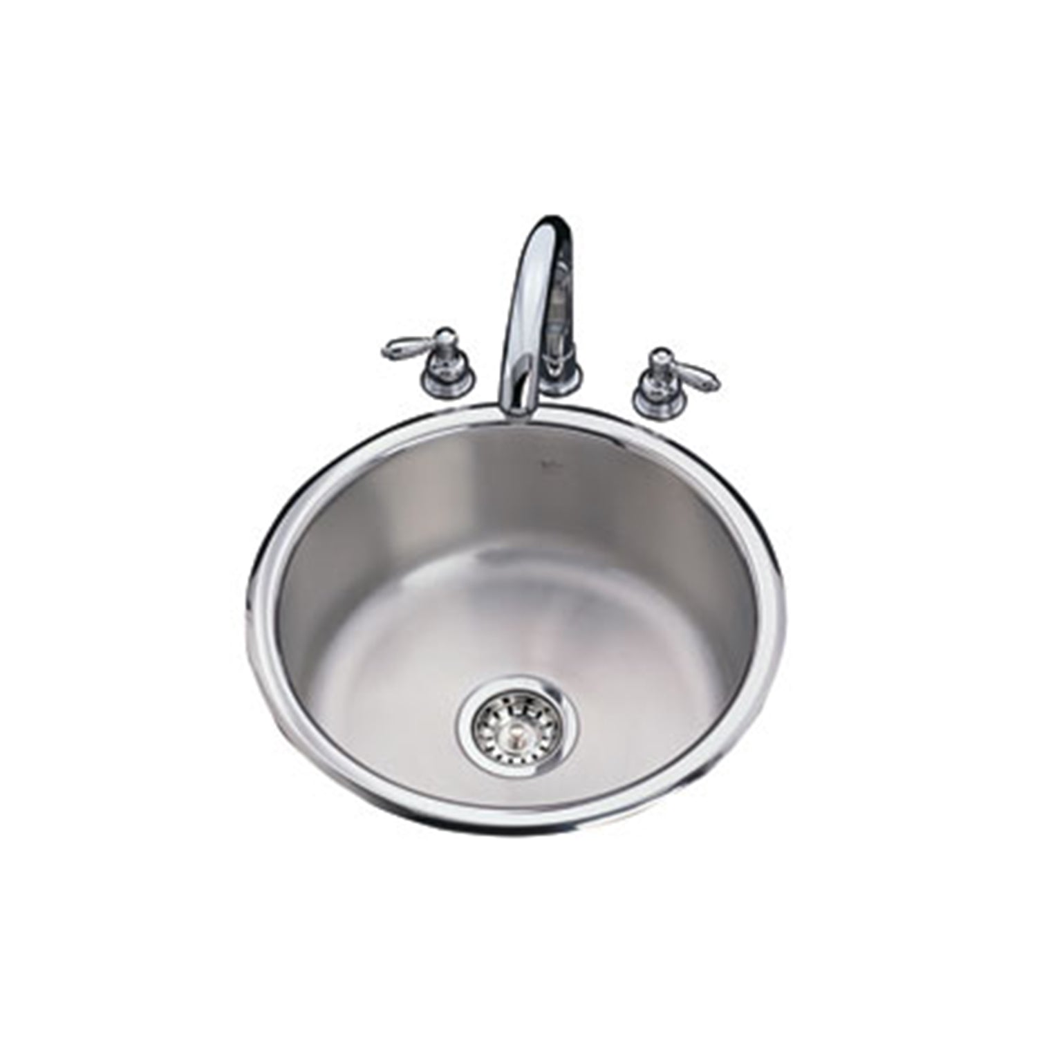 Kindred - Fregadero redondo de una boca 8" profundidad 18 1/2" image 0